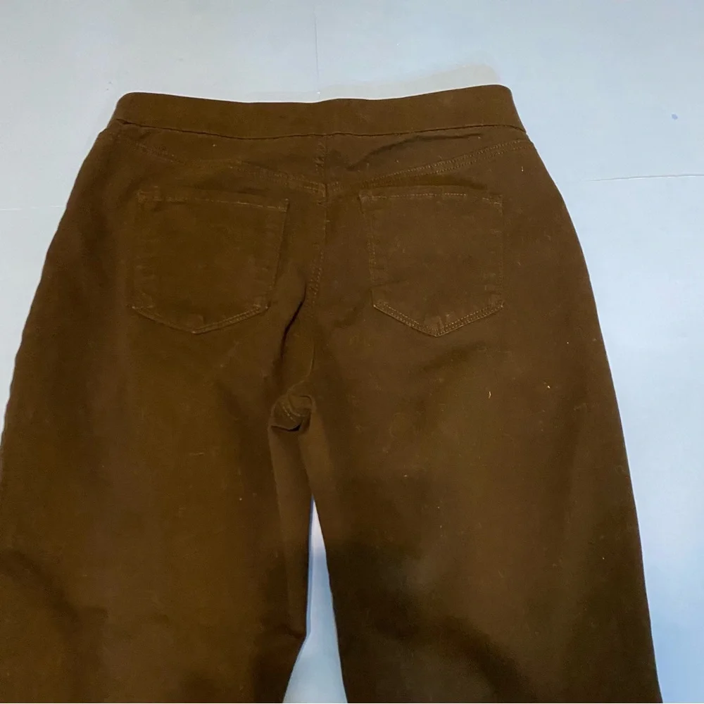 20. Nine West Classic Heidi Pull-On Crop Black Pants - Picture 8 of 8